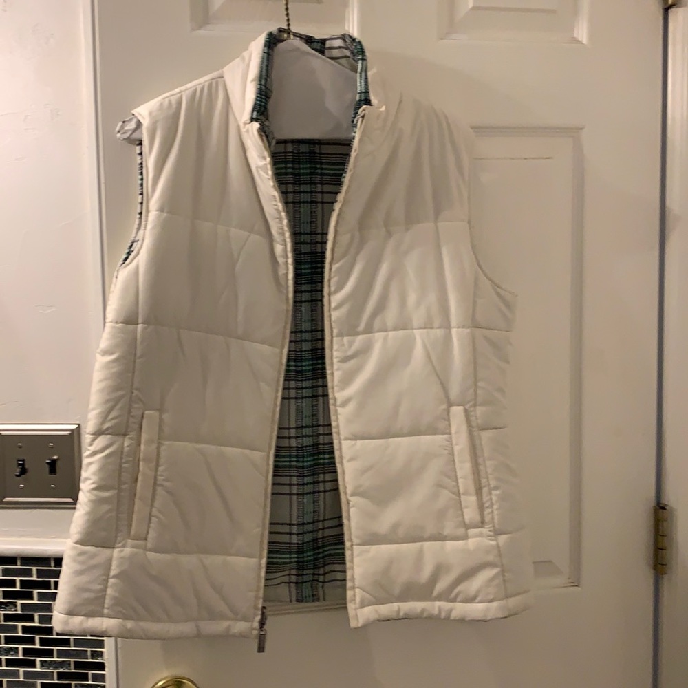 Ladies Izod reversible vest